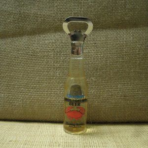 Vintage Crabby Until I Get My Beer Boothbay Harbor Maine Bottle Opener